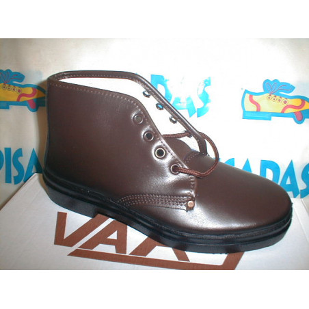 Bota trabajo piel piso vulcanizado  liso