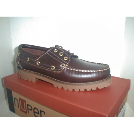 Nautico cab piel blucher Nuper