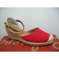 Ztilla yute cuña correa piel  P cerrada