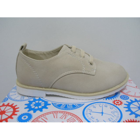 Zto niño nobuck cordon elastico piso bla