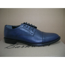 Zto piel hombre blucher costura pala