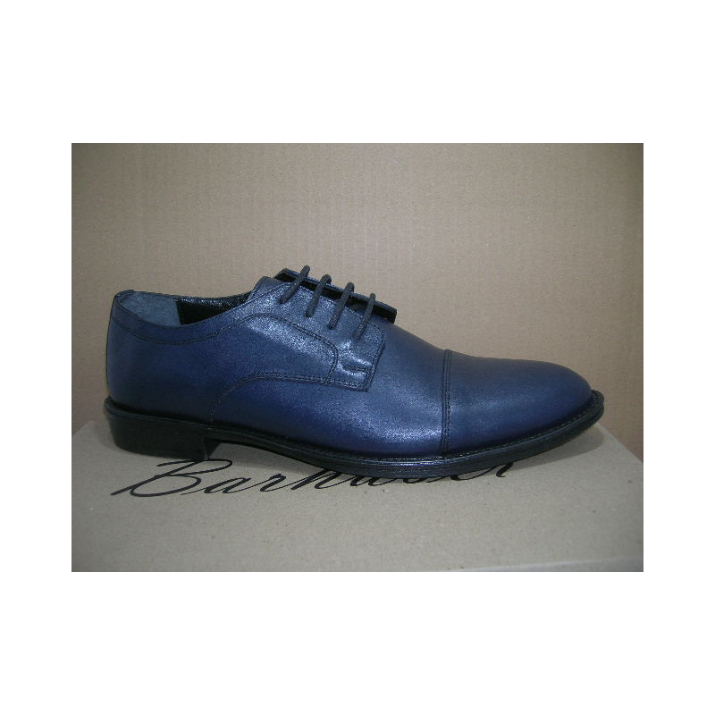 Zto piel hombre blucher costura pala