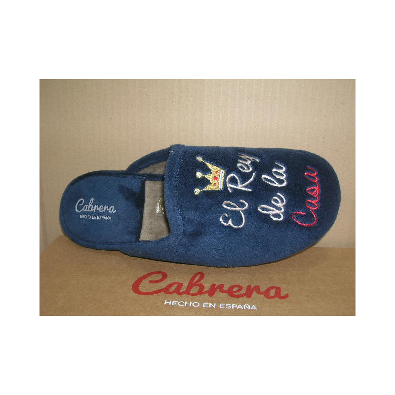 Chinela paño Suapel El Rey de la casa