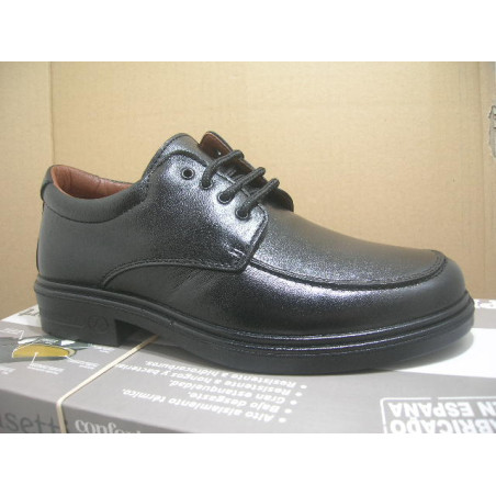 Zapato cordones piel L talón Luisetti