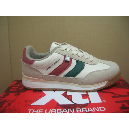 Dept Sra Piel XTI 2 bandas  roja verde