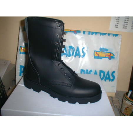 Bota militar Media caña blucher ganchos