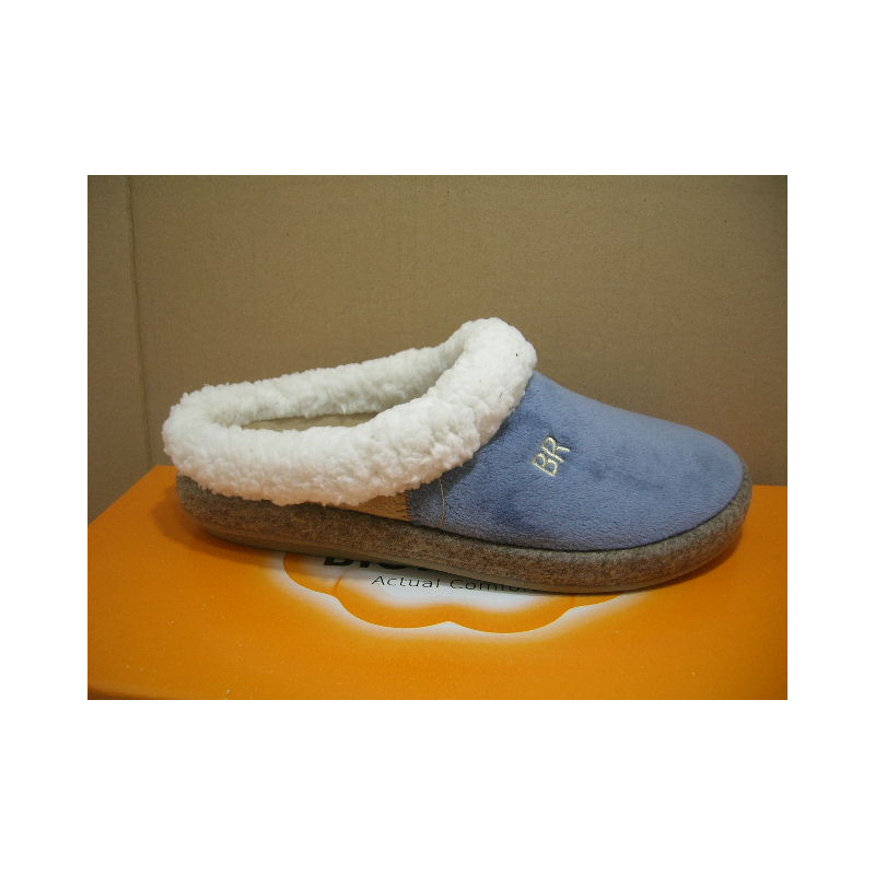 Zueco plano filo pelo RR lado