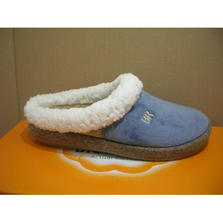 Zueco plano filo pelo RR lado