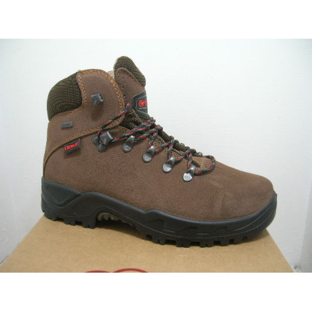 Bota trekin nobuk goretex cuello nylon