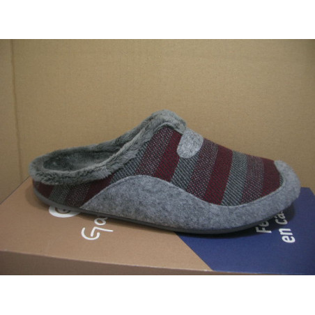 Chinela cab filo pelo parche rayas
