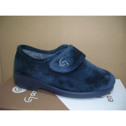 Ztilla terciopelo 1 velcro "G" diamantes