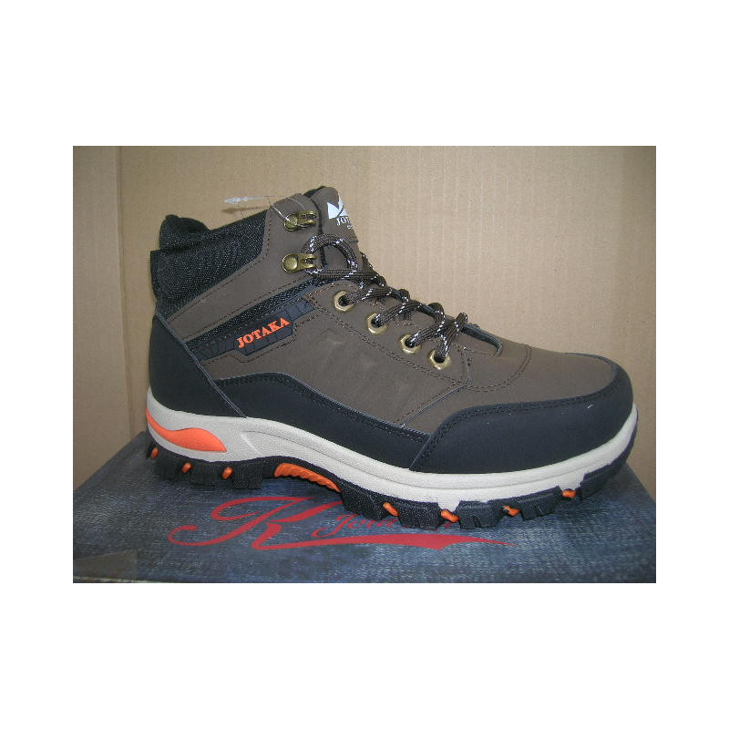 Bota montaña noabuck blucher suela color