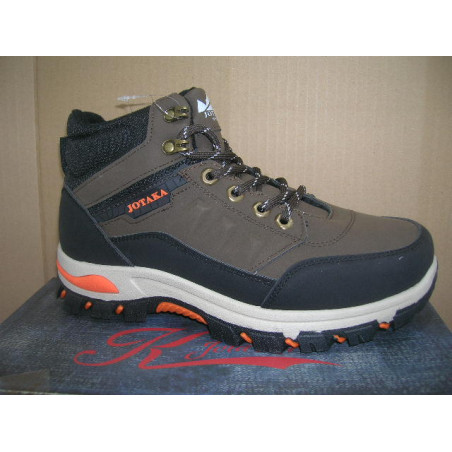 Bota montaña noabuck blucher suela color