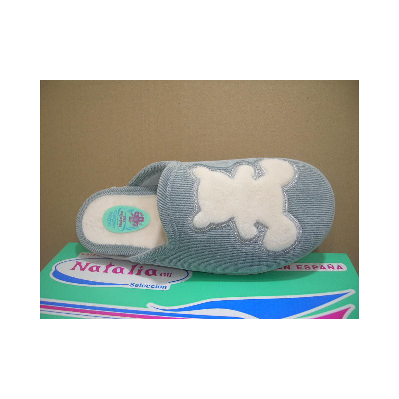 Chinela plana Silueta raton micropana