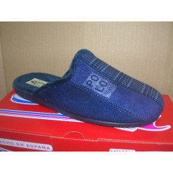 Chinela cab Polo Team mitad cuadros