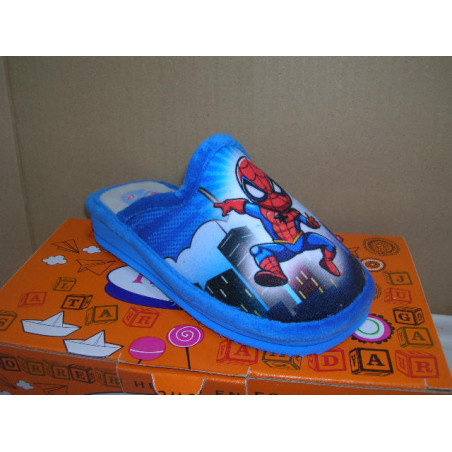 Chinela paño micro  spiderman