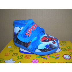 Bota paño 1 velcro spiderman