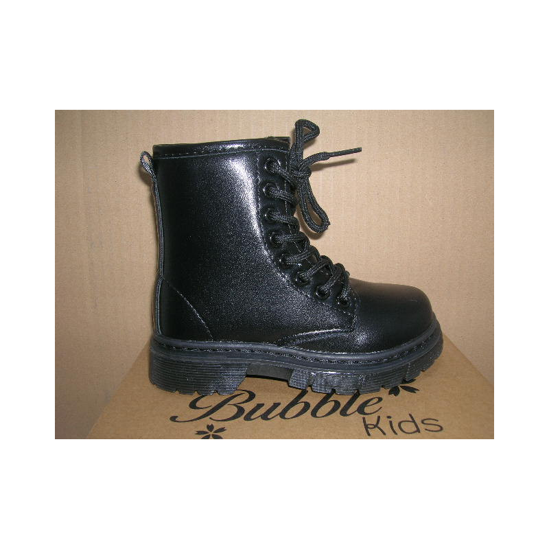 Bota niña-o militar blucher cremallera