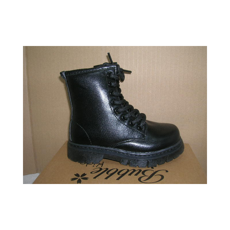 Bota niña-o militar blucher cremallera