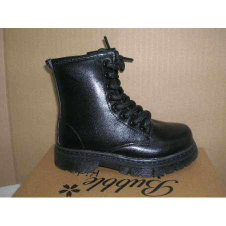 Bota niña-o militar blucher cremallera