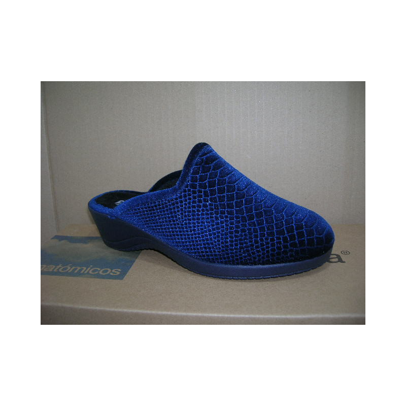 Ztila zueco terciopelo grabado alberola