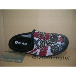 Chinela hombre moto inglesa pala