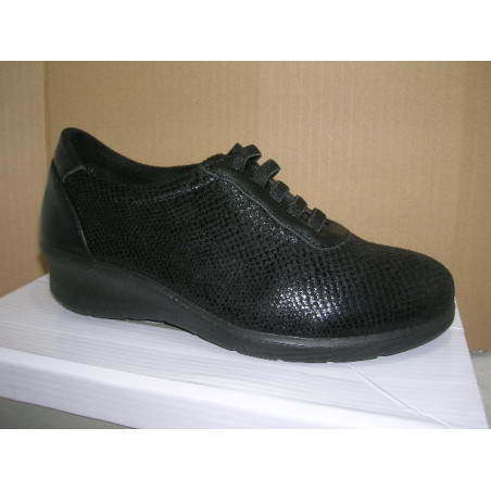 Mocasin mujer cord elast text serpi