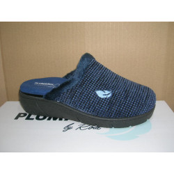 Chinela cuña mujer Pluma Flex filo pelo