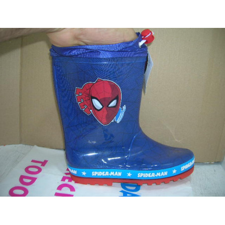 Bota agua spiderman  lado