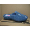 Zueco plana  rombos bordados