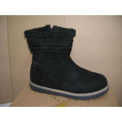 Bota niña ante filo pelo caña arrugada