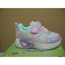 Dept niña Luces suela corazones 1 velcro