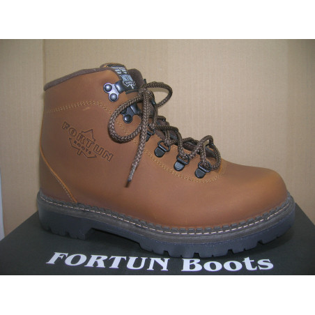 BOTA BAJA 6 ganchos FORTUN grabado piel