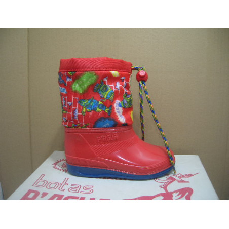 Bota agua niño caña nilon cordon fruta