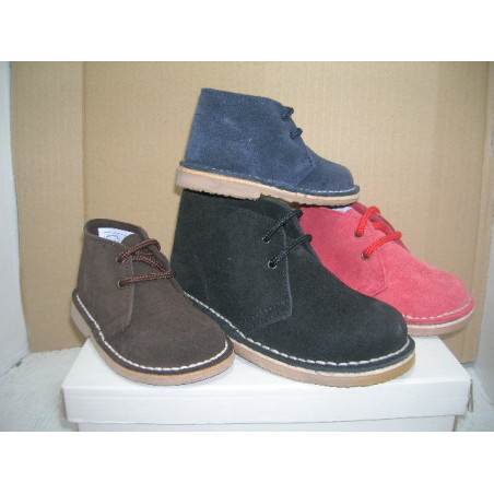 Bota serraje blucher  "Carapato"