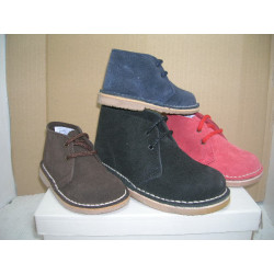 Bota serraje blucher  "Carapato"