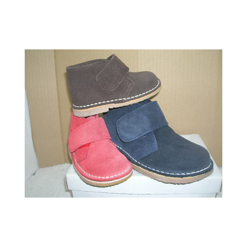 Bota serraje velcro  "Carapato"