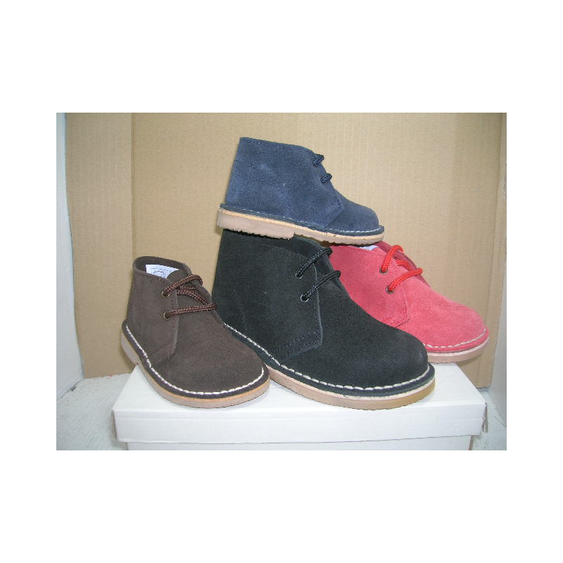 Bota serraje blucher  "Carapato"