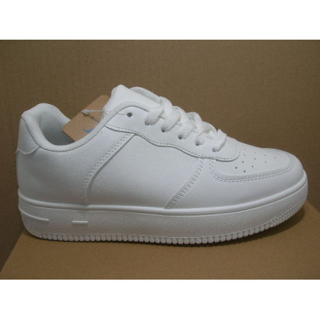 Dept piso casco blanco liso metal cordon