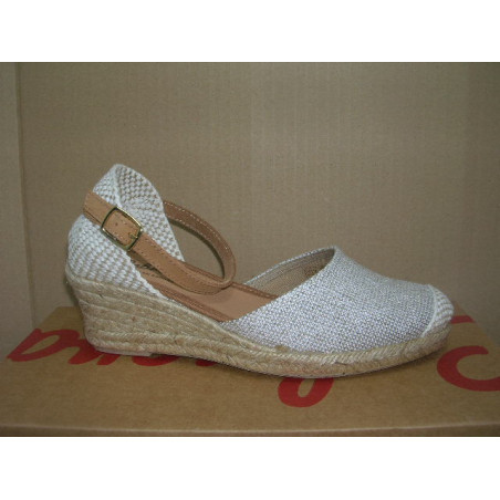 Ztilla yute cuña correa piel  P cerrada