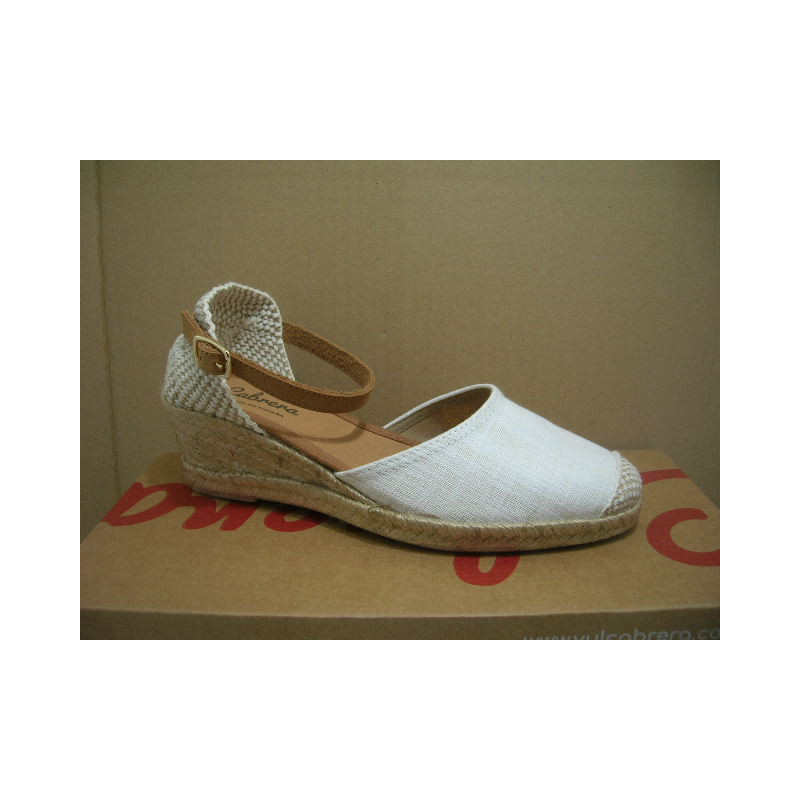 Ztilla yute cuña correa piel  P cerrada