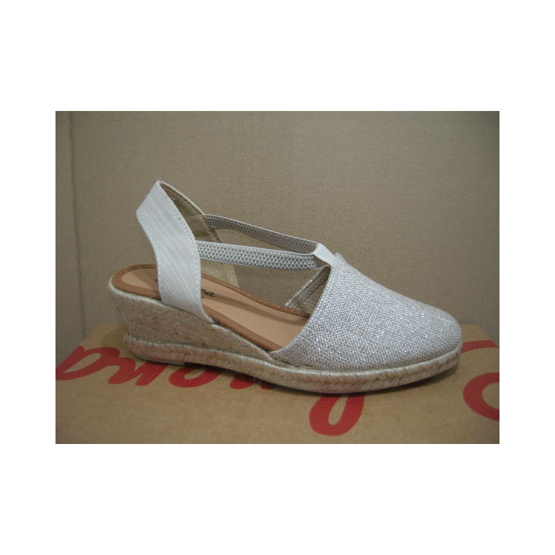 Ztilla yute cuña 2 elasticos pala brillo