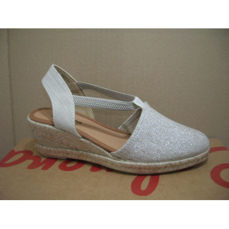 Ztilla yute cuña 2 elasticos pala brillo