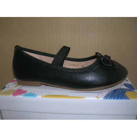 Manoletina plana moña cordon