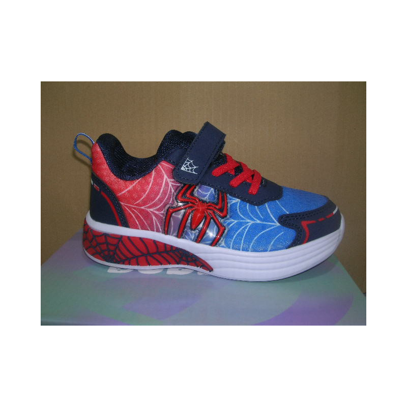 Dept niño 1 velcro araña luces suela