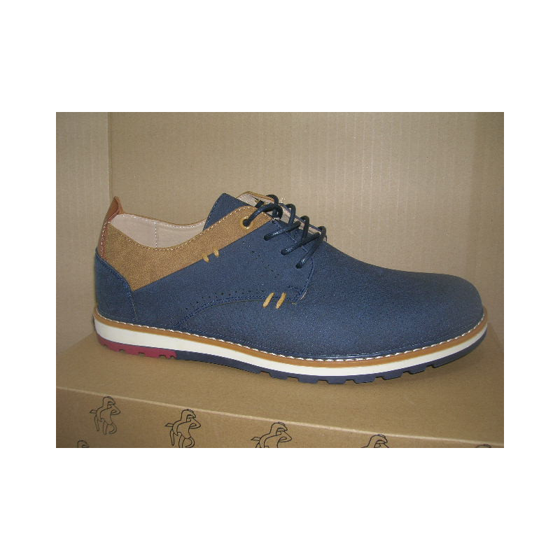 Zto hombre blucher micro calado ad camel