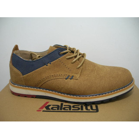 Zto bucher hombre napa mancha pespuntes