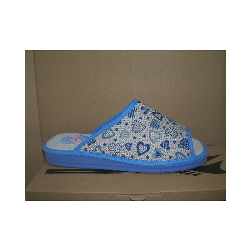 Chancla mujer micro estp. corazones