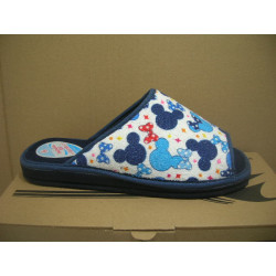 Chancla mujer micro estp. caras y lazos