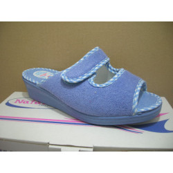 Chancla mujer Rizo un Velcro pala ribete